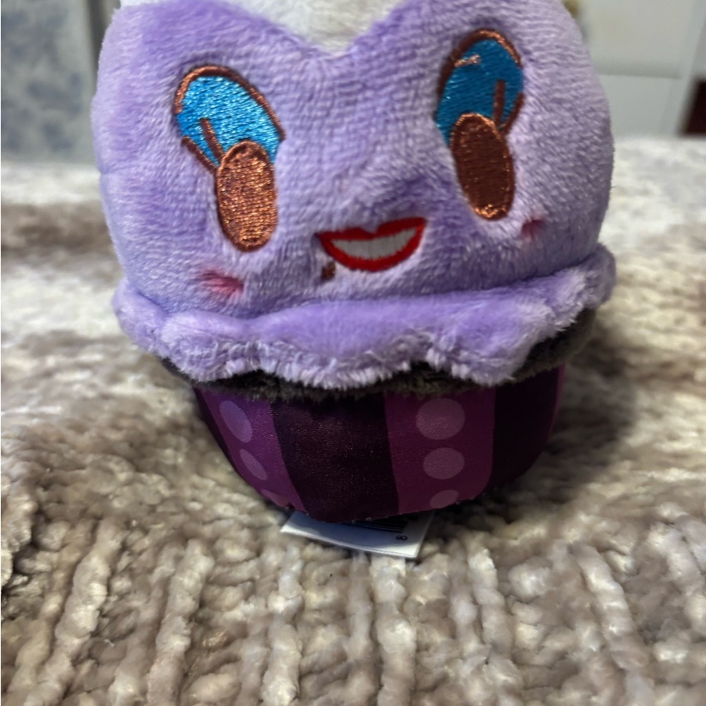 Disney Munchlings Ursula  Plush with Purple and Brown Accents